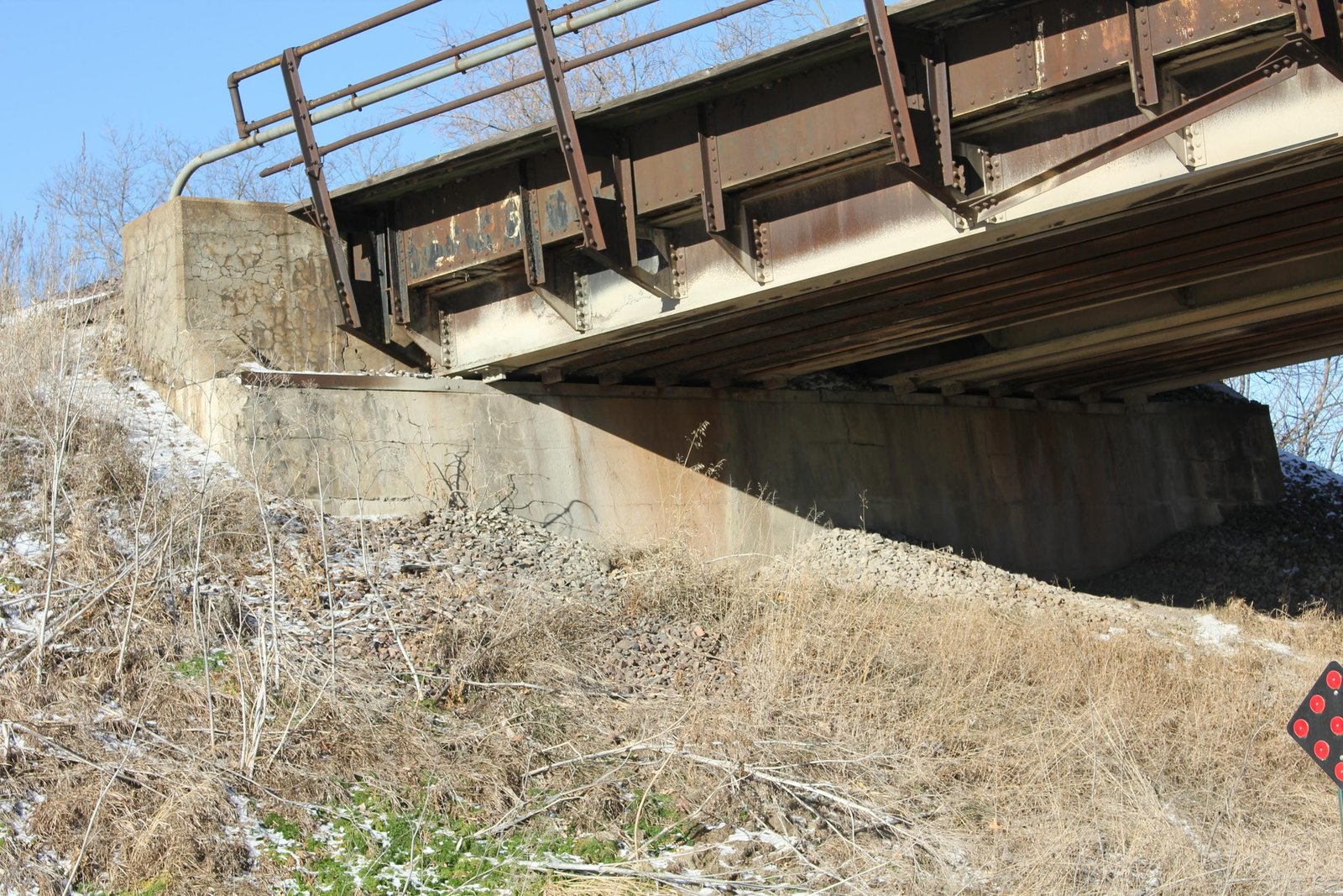 West abutment